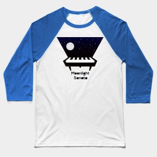 Moonlight Sonata Baseball T-Shirt